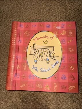 Vintage Memories of My School Days Memory Book